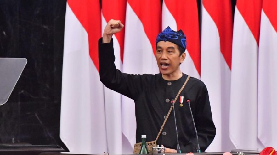 Tổng thống Indonesia đề cao hợp tác xử lý đại dịch trong bài phát biểu thường niên